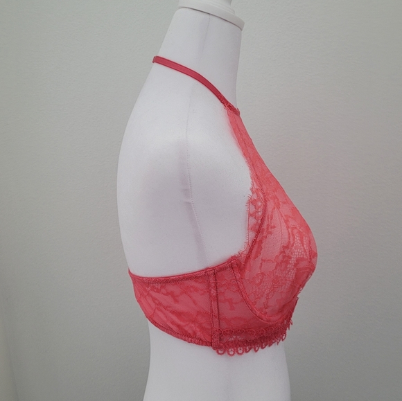 36 C VS Halter Lace Bra - Picture 3 of 7